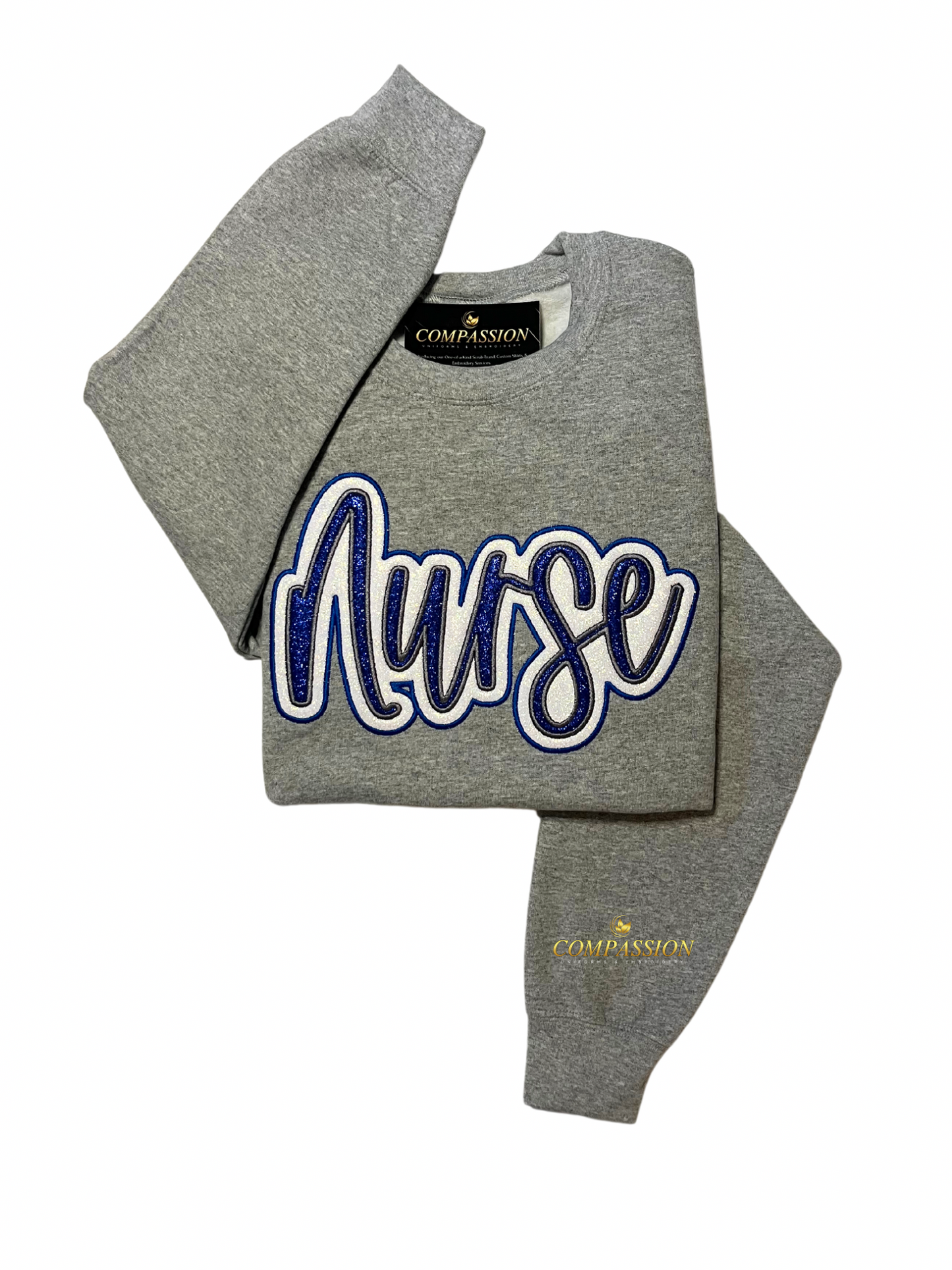 Double Embroidered Nurse Script