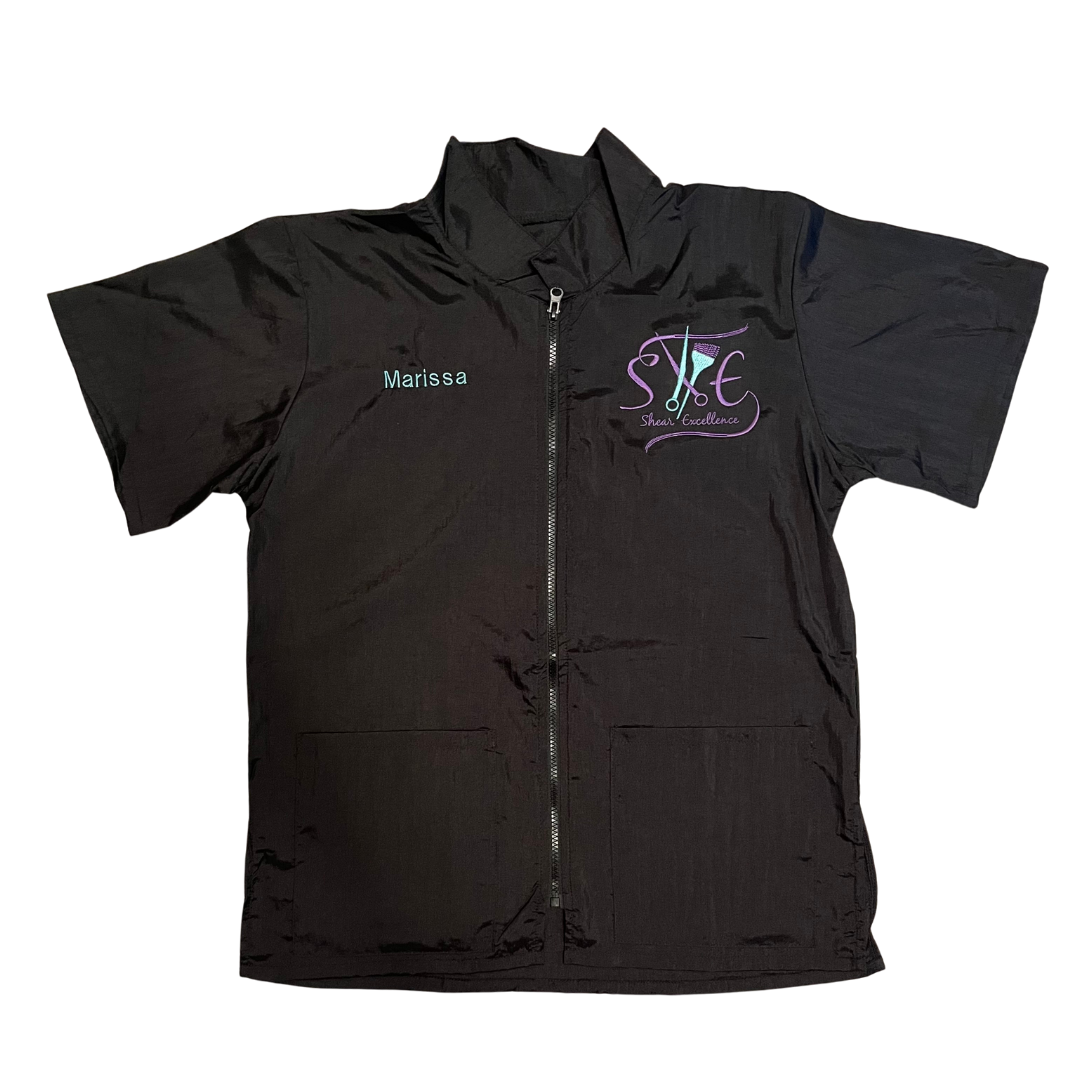 Salon Jacket Short Sleeve