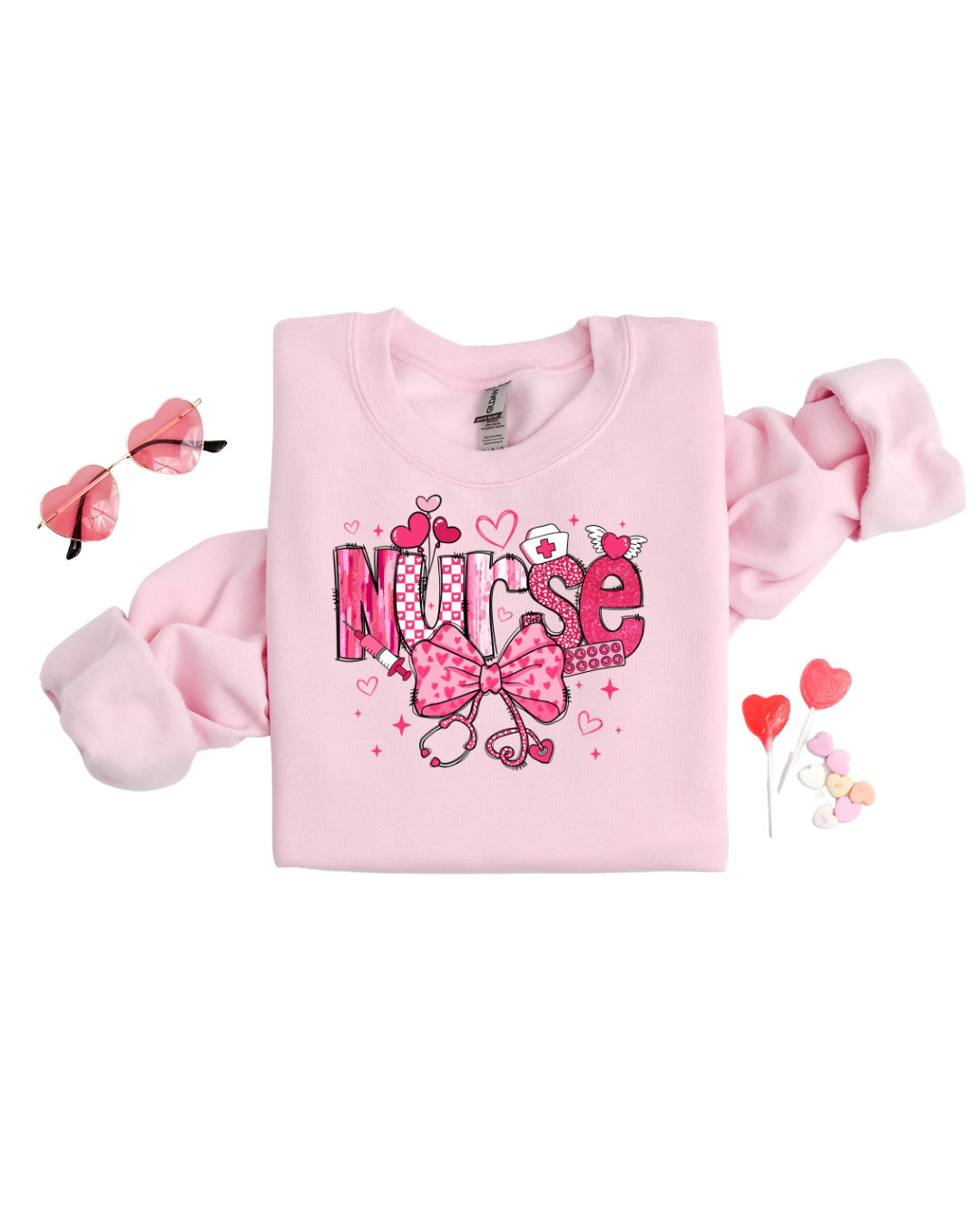 Valentine's Nurse Sweatshirt