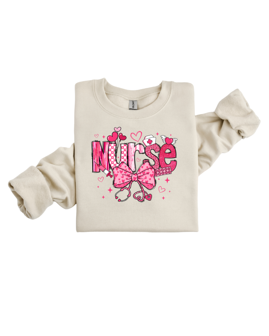 Valentine's Nurse Sweatshirt