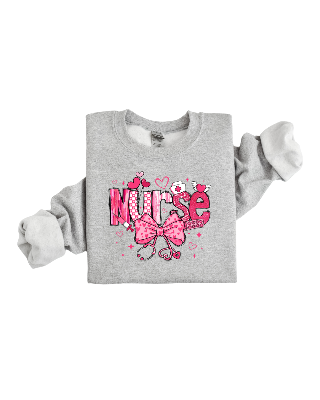 Valentine's Nurse Sweatshirt