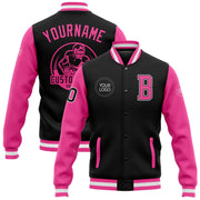 Custom Full-Snap Letterman Varsity Jacket