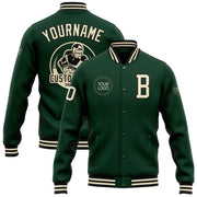 Custom Full-Snap Letterman Varsity Jacket