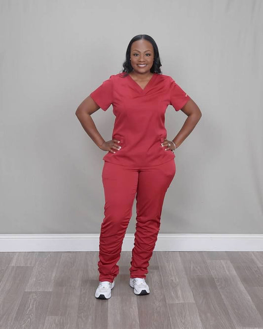 Stacked Scrub Set